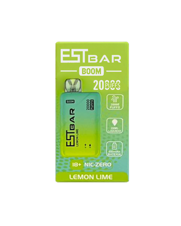 Vaper desechable Lemon Lime Estbar 20000 Puffs