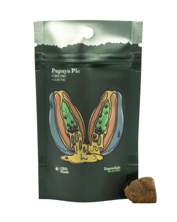 Resina CBD Papaya Pie Essentials By Goodies