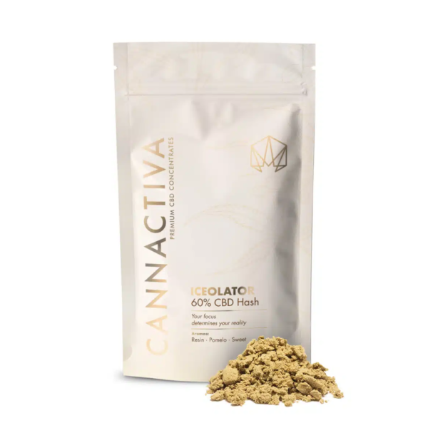 Resina CBD Iceolator 60% CBD HASH Cannactiva